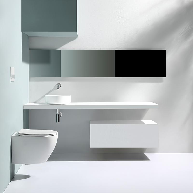 Spülrandloses wandhängendes WC – Modell 2479D