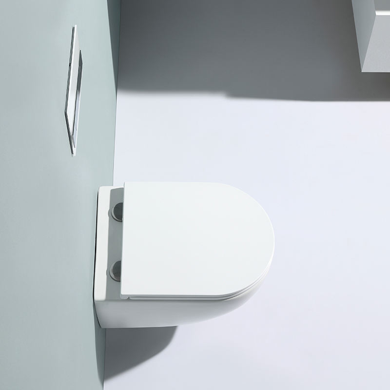 Compact Round Wall-Hung Toilet - Model BF2479E