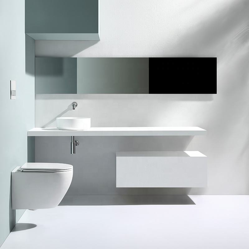 Compact Round Wall-Hung Toilet - Model BF2479E