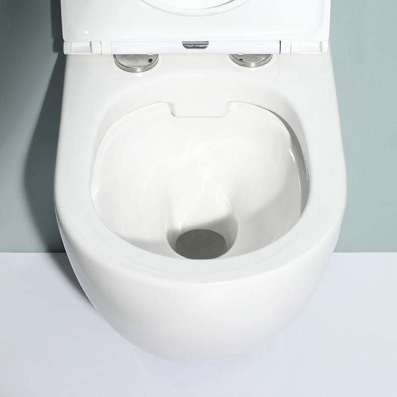 Compact Round Wall-Hung Toilet - Model BF2479E