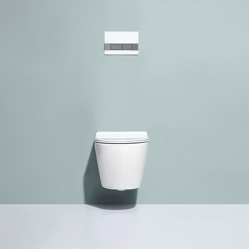 WC Suspendu Sans Bride BF 2476A – Toilette Murale Moderne en Céramique