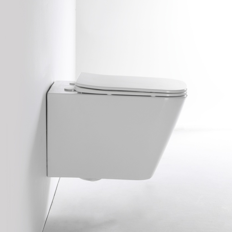2417D Wall-Hung Toilet – Vortex Flush, Ultra Quiet, Vortex Ceramic WC