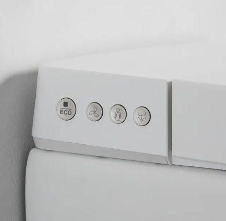 WC Suspendu Intelligent avec Abattant Électronique | Modèle 2497