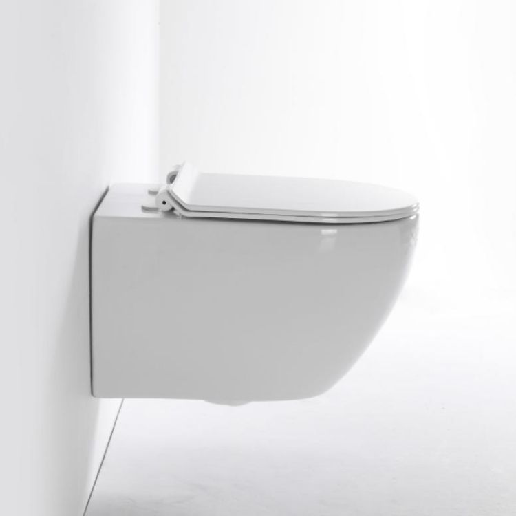 WC Sospeso Vortex in Ceramica con Copriwater Soft-Close - Modello BF2416A