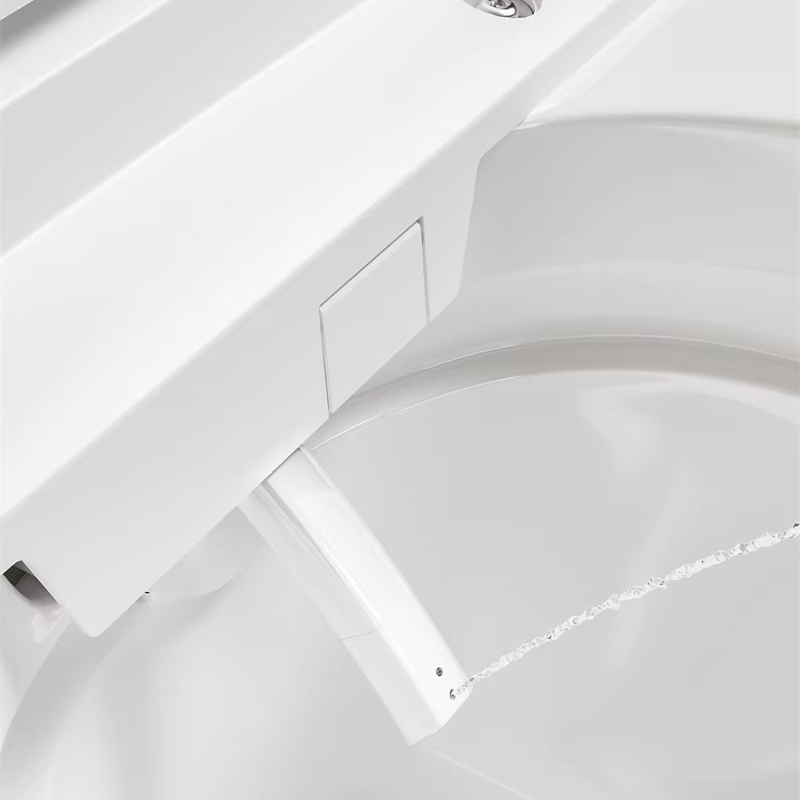 Smart Wall-Hung Toilet with LED, Remote Control & Bidet – Quiet, Space-Saving, and Hygienic