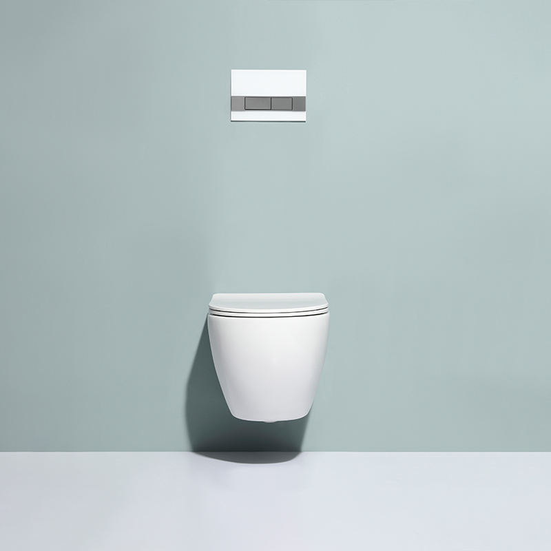 Wall-Hung Toilet BF2479D – Vortex Wash, 3-4.5L Dual Flush, High Efficiency Ceramic Design