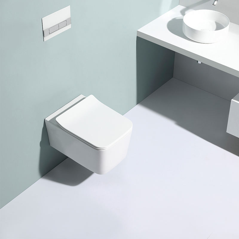 Wall Hung Toilet BF2467A - Compact Washdown Ceramic WC