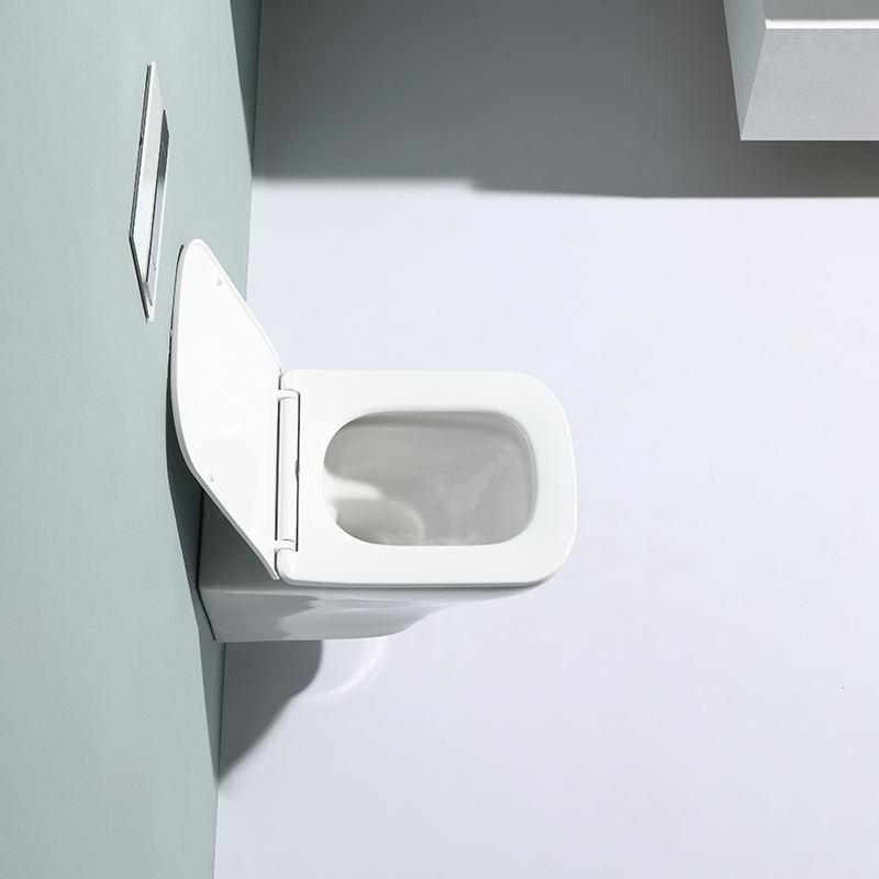 Rimless Wall Hung Toilet BF2473D – Space-Saving Modern Ceramic WC