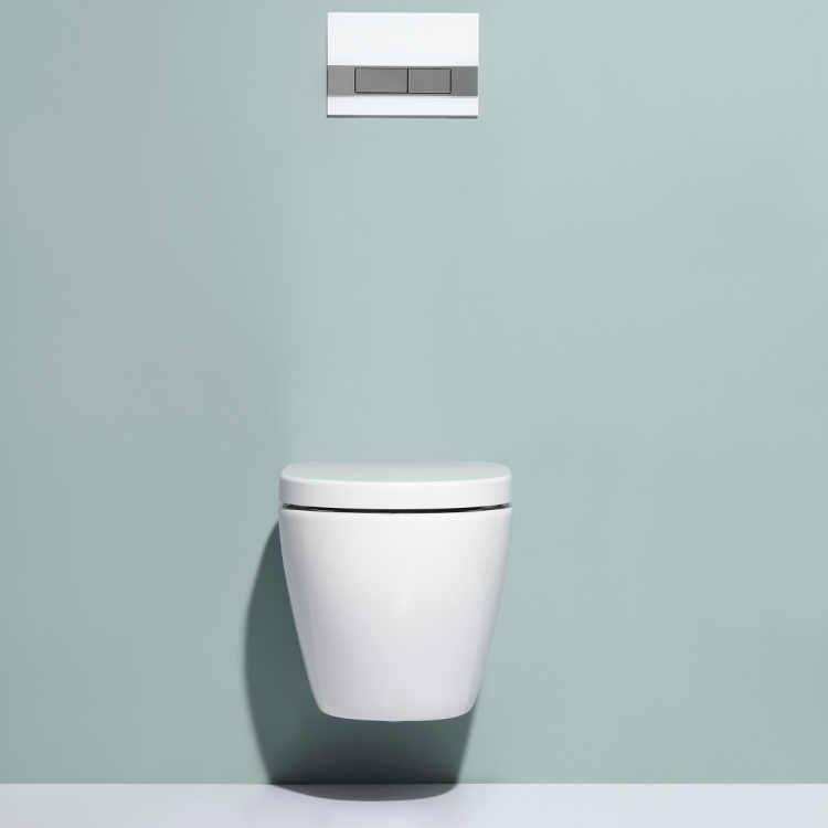 Wall-Hung Toilet – Model BF2412, 3/6L Dual Flush, Ceramic Material, Soft Close UF Seat