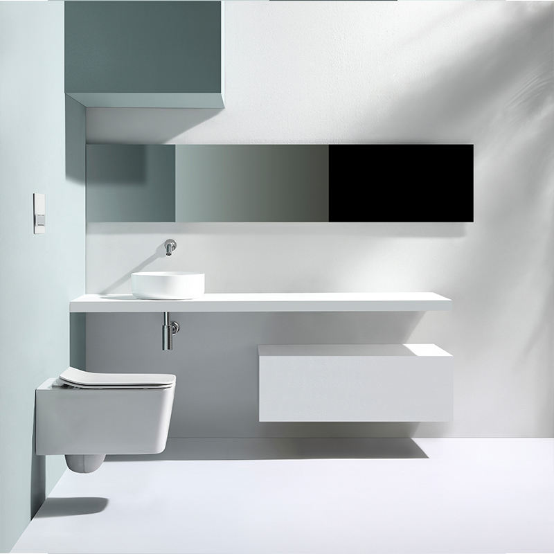 Wall Hung Toilet BF2467A - Compact Washdown Ceramic WC