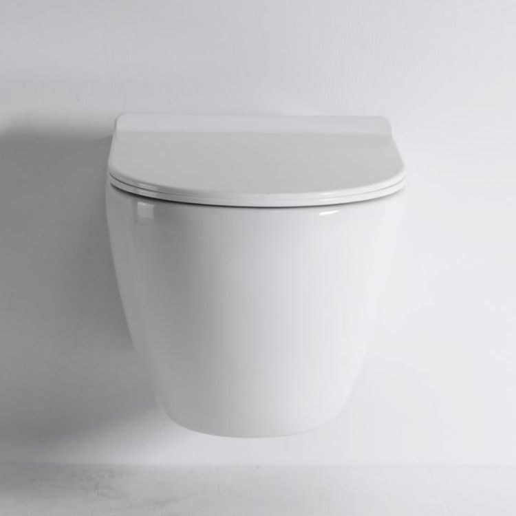 WC Sospeso Vortex in Ceramica con Copriwater Soft-Close - Modello BF2416A