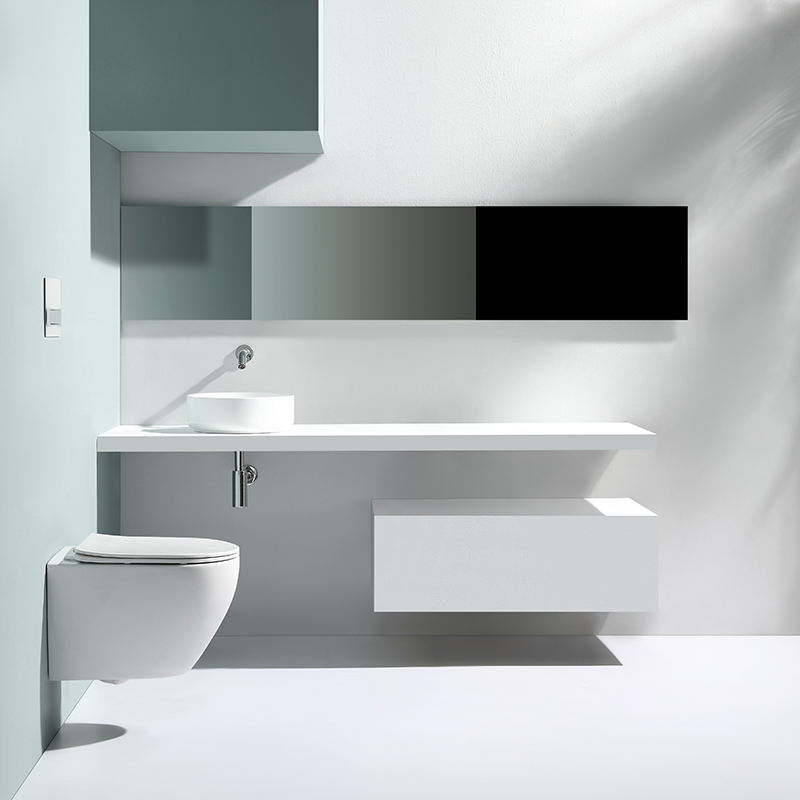 Wall-Hung Toilet BF2479D – Vortex Wash, 3-4.5L Dual Flush, High Efficiency Ceramic Design