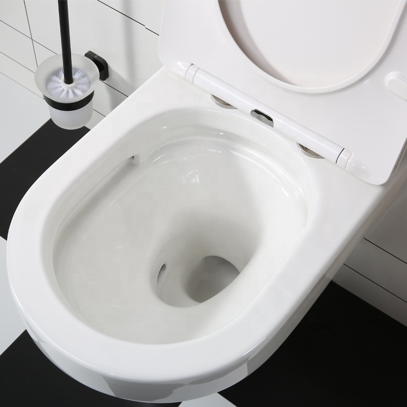 Modern Wall Hung Toilet with Soft-Close Seat – Model BF2462