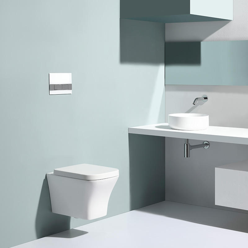 Wall-Hung Toilet BF2482 - Modern Ceramic Toilet with Dual Flush Function