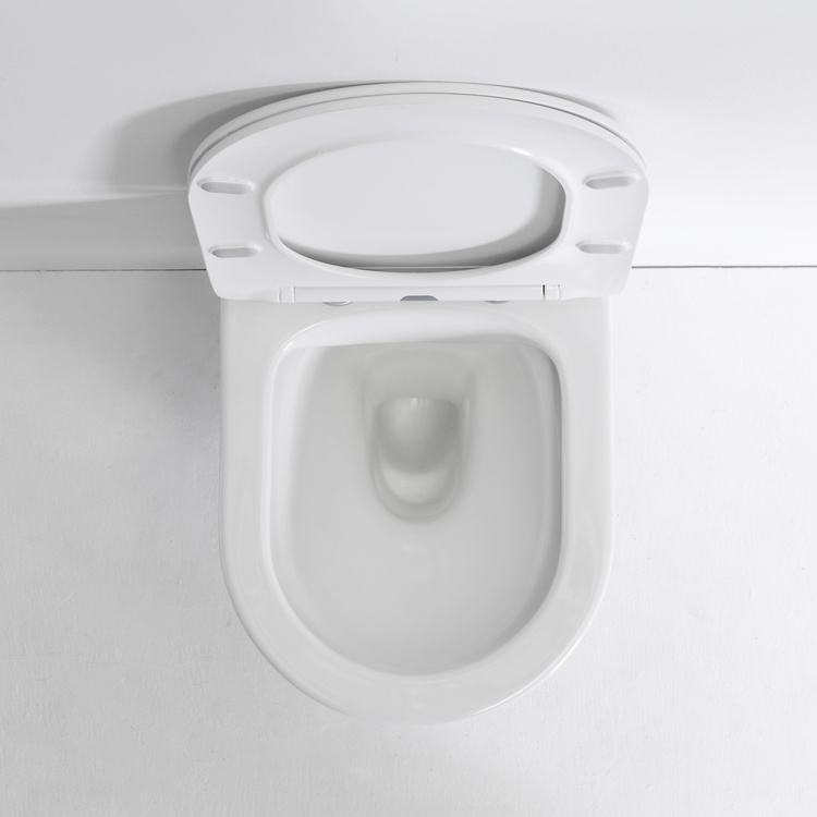 BF2422E Wall Hung Toilet – Modern Rimless White Ceramic Toilet