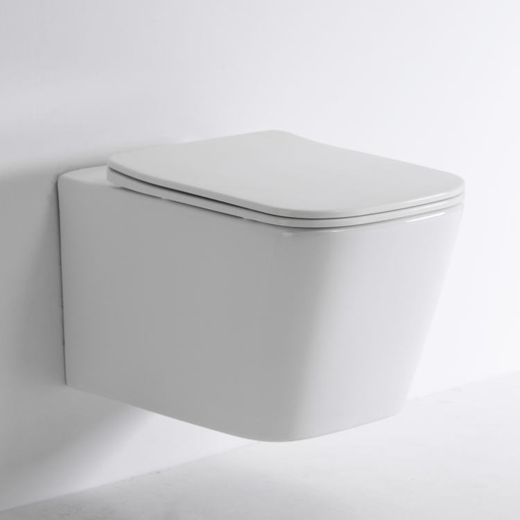 Wall-Hung Toilet – Dual Flush, Nano Self-Cleaning Technology
