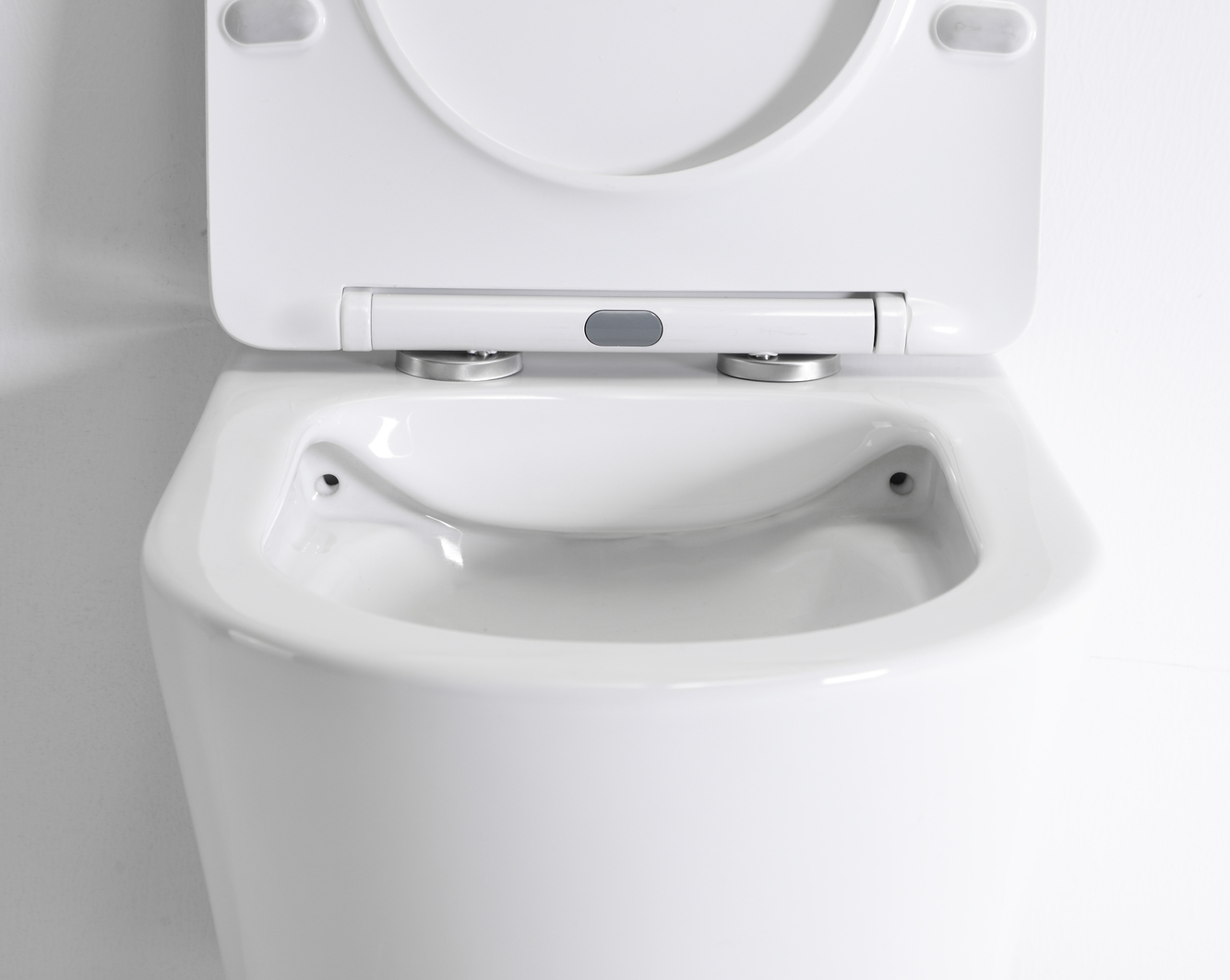 Modern Rimless Wall Hung Toilet Ceramic Bathroom WC BF2422D