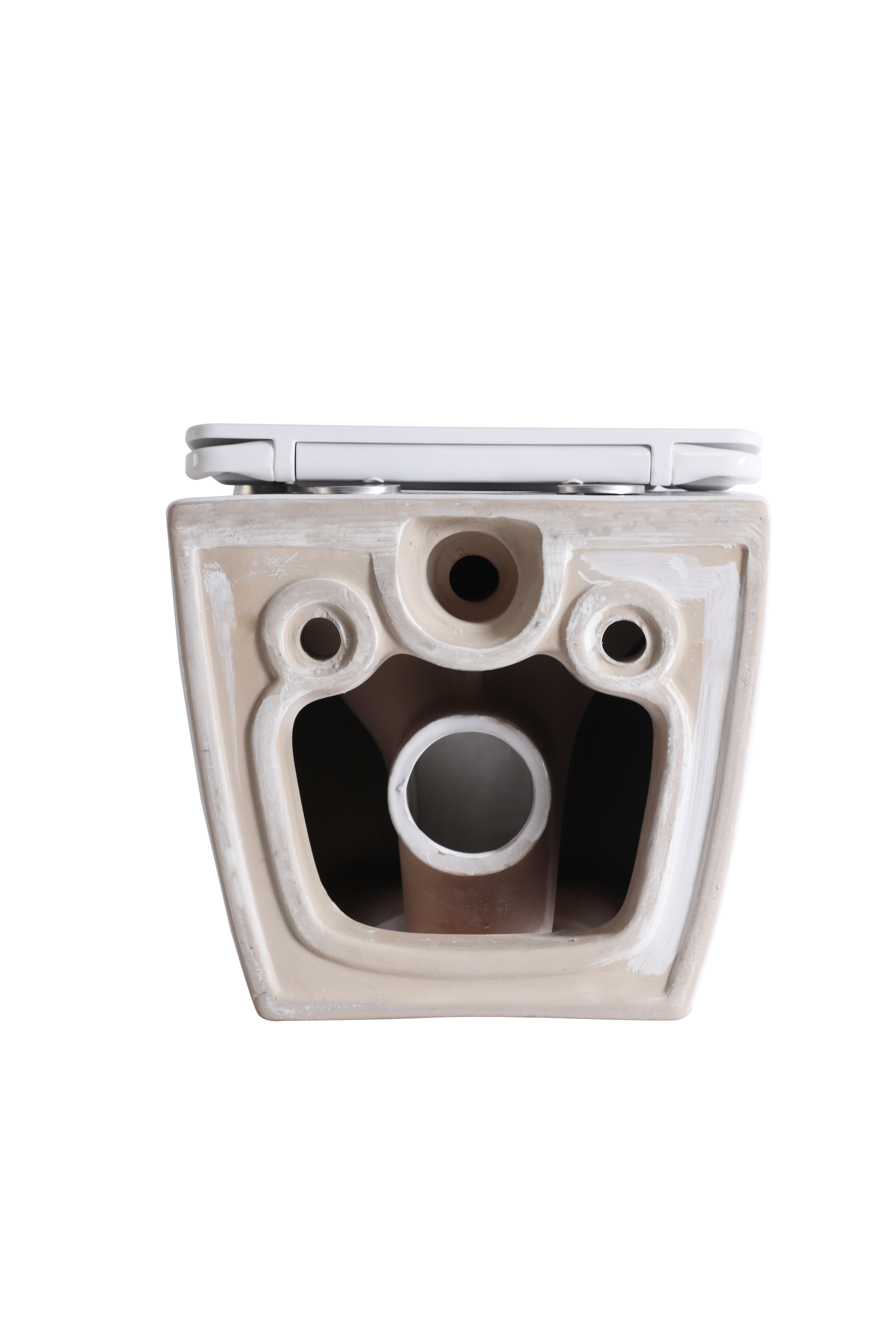 2416A Ultra Vortex Wall Hung Toilet - Compact Silent Ceramic WC
