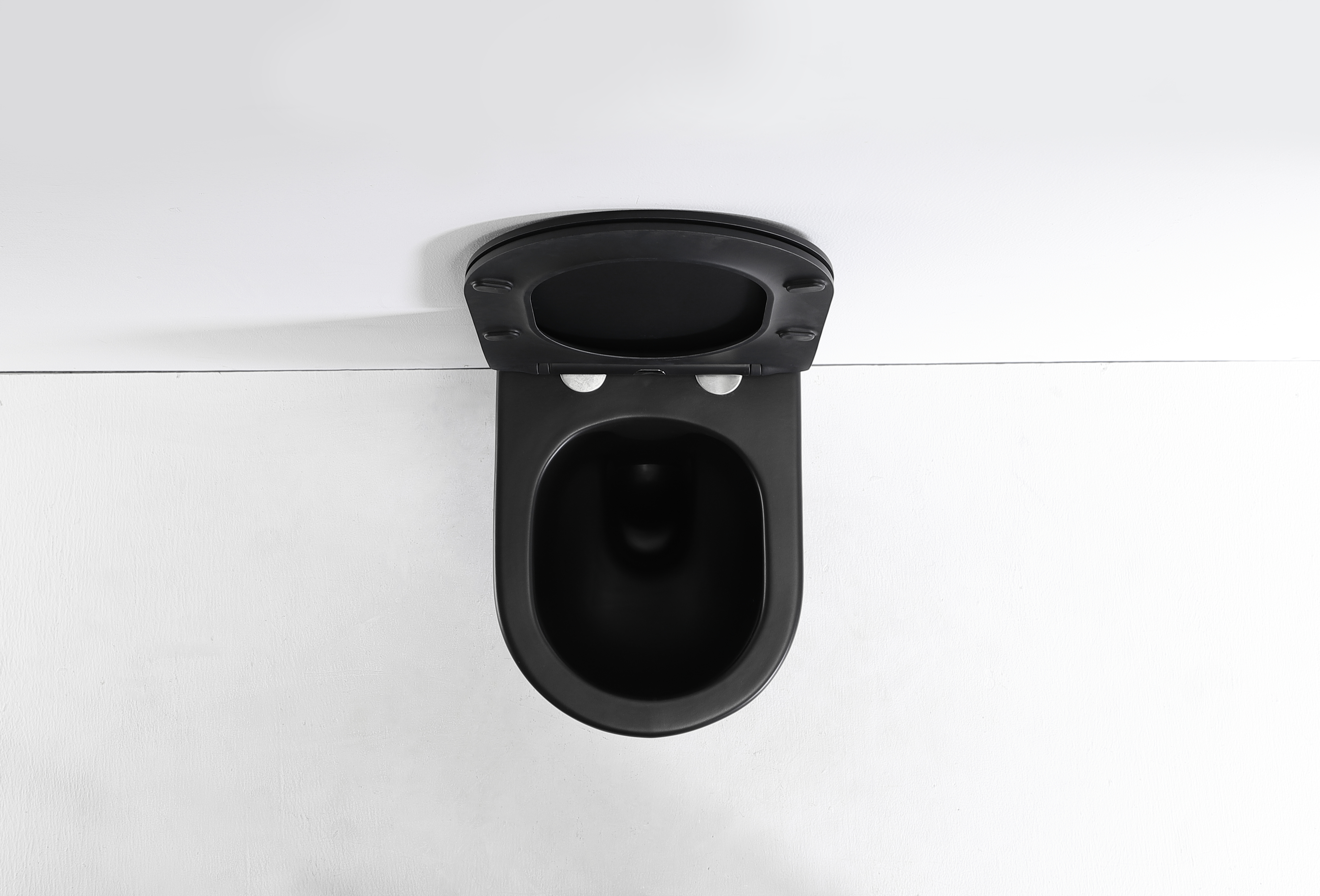 Sanita Suspensa Preta Fosca | Vaso Sanitário Moderno de Parede (Modelo 2478)
