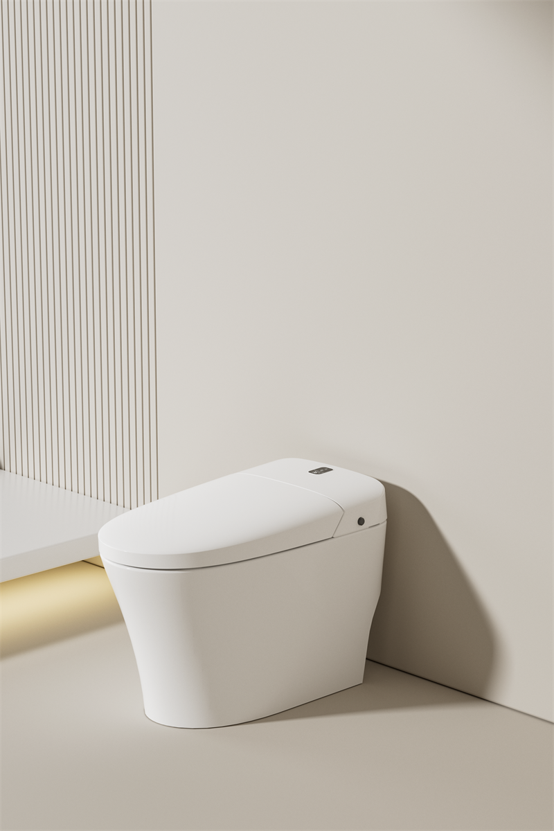 S01 Smart Anti-Stain Wall-Hung Ceramic Toilet with Odor Control & Soft-Close Lid
