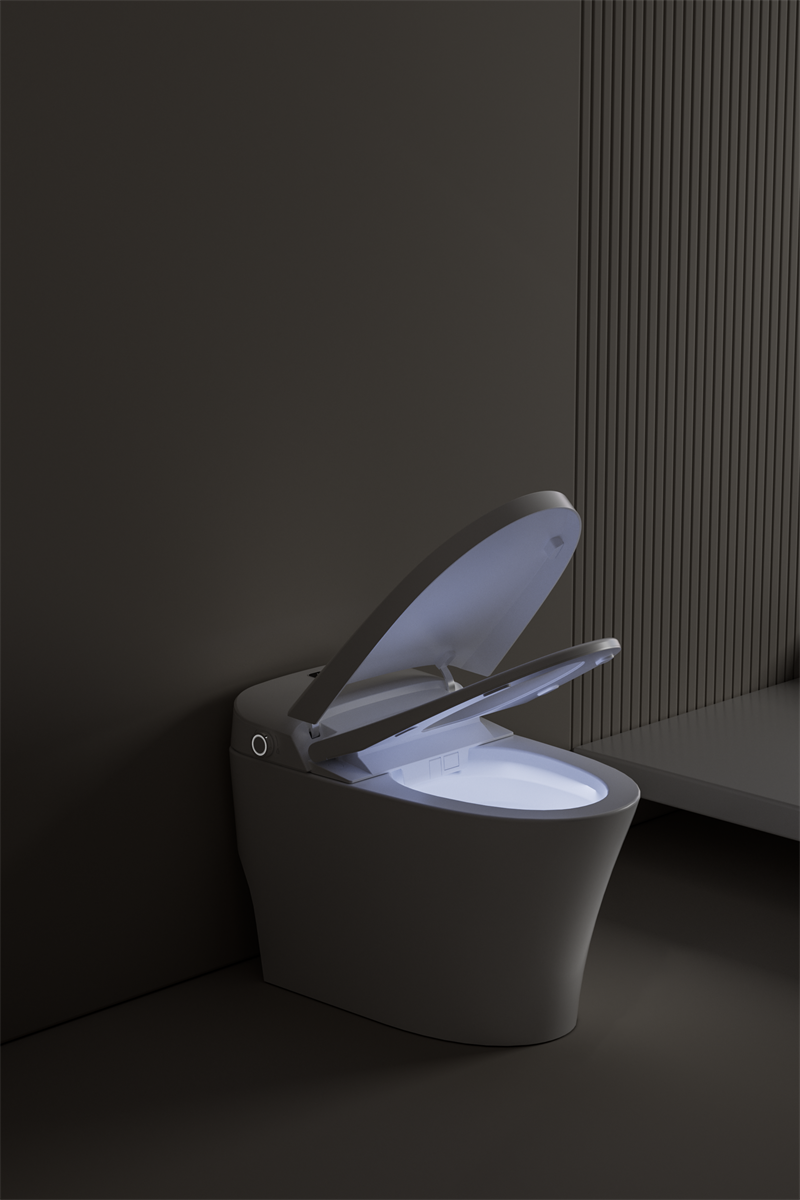S01 Smart Anti-Stain Wall-Hung Ceramic Toilet with Odor Control & Soft-Close Lid