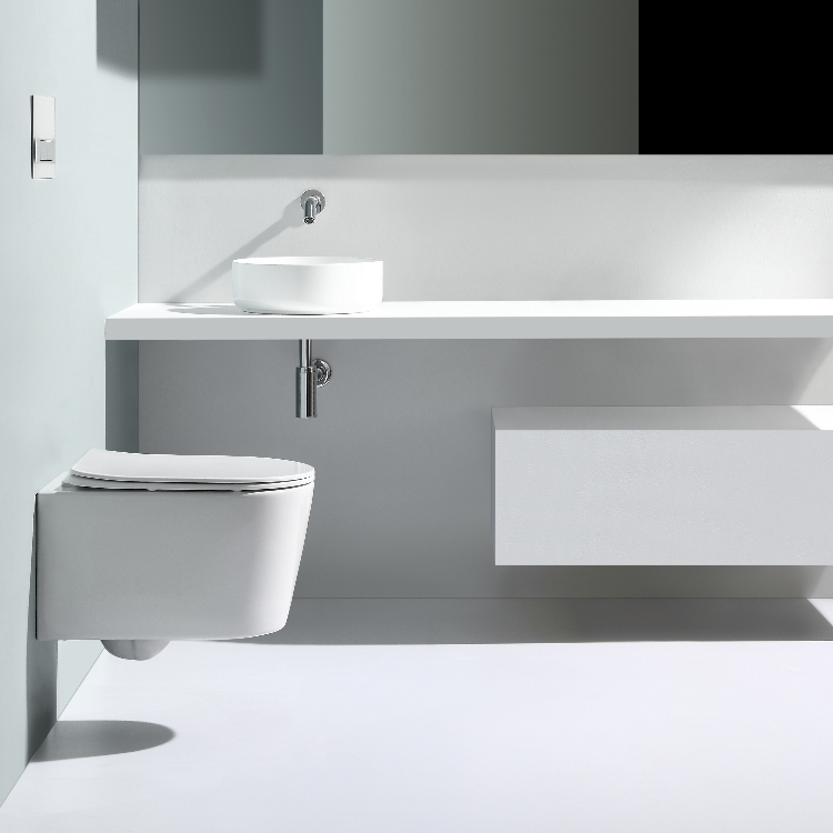 BF2366D European Style Soft Close Wall Hung Toilet