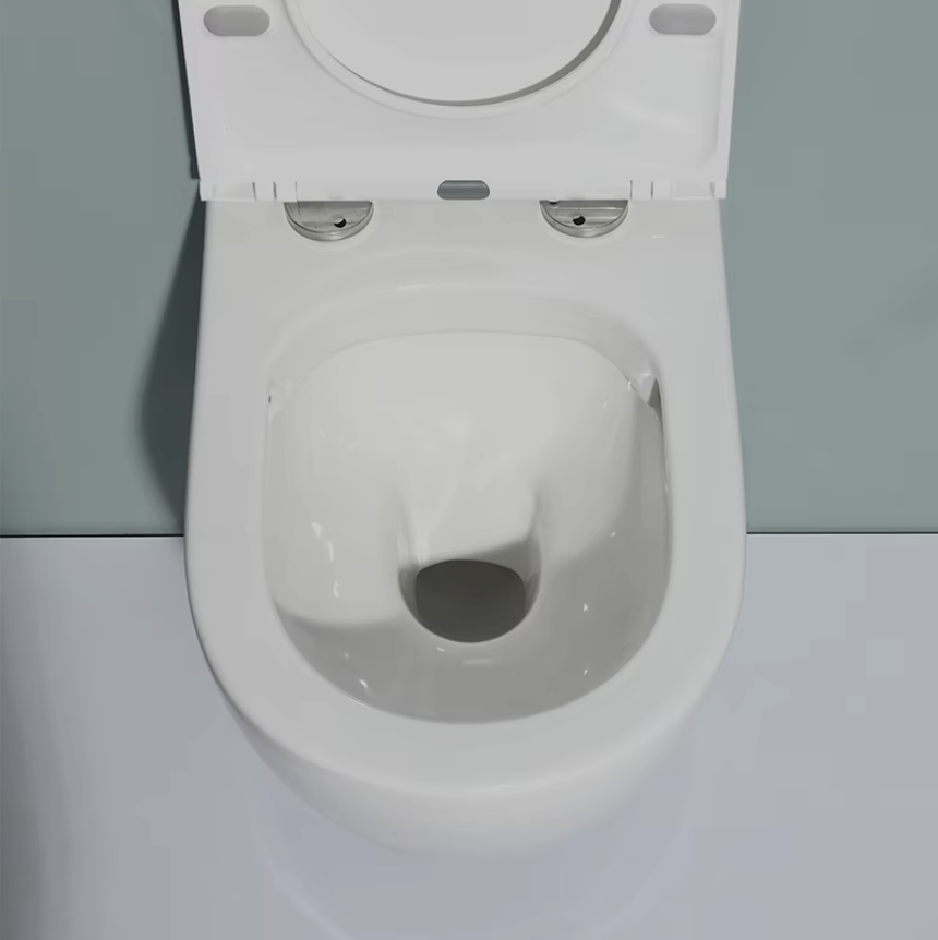 Contemporary Direct Flush Wall-Hung Toilet 2476D – Compact, Hygienic, Water-Saving WC