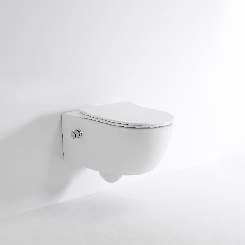 BF2468D-BD Wall-Hung Smart Toilet with Bidet | Rimless Quiet Flush | Space-Saving Design