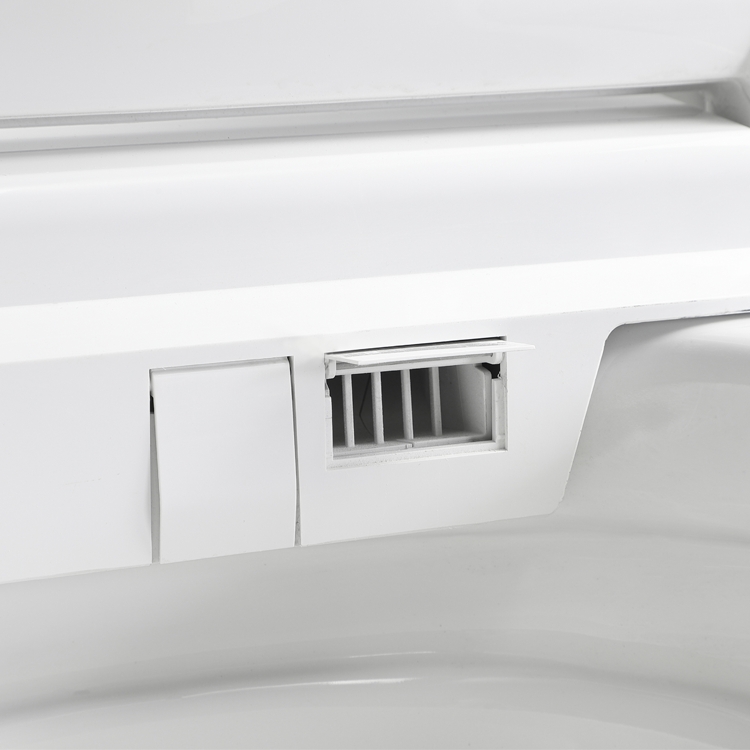 BF2499 WC Suspendu en Céramique avec Revêtement Antibactérien – Design Moderne et Gain de Place