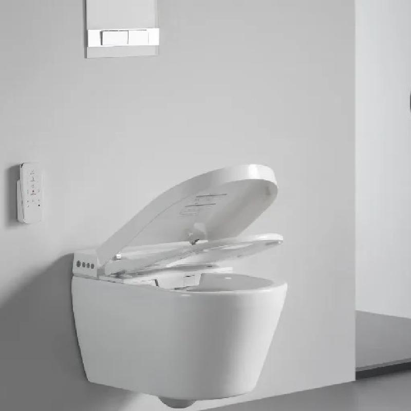 BF2497 Intelligentes Wand-WC mit LED-Beleuchtung & Fernbedienung – Hygienisch, Komfortabel & Modern