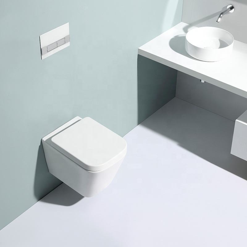BF2470 Stylish and Space-Saving Wall-Mounted Toilet for Modern Homes