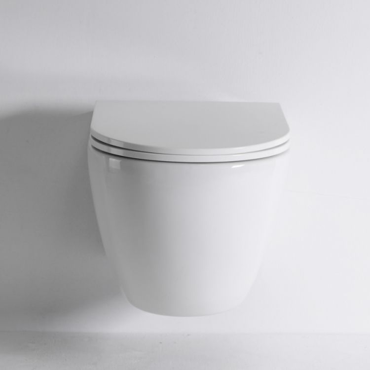 BF2416E New Vortex Wall Hung Toilet – 4.5L Washdown Ceramic WC with Nano Coating