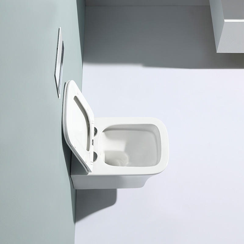 Toilette Céramique Compacte Moderne avec Abattant à Fermeture Douce - Modèle BF2518