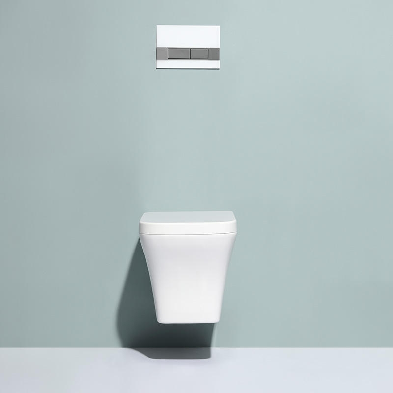 Toilette Céramique Compacte Moderne avec Abattant à Fermeture Douce - Modèle BF2518