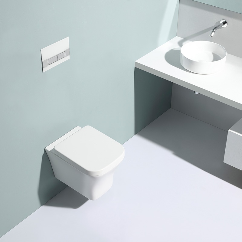 2482 Wall-hung Toilet: Isang Makintab at Mabisang Solusyon para sa Modernong Banyo