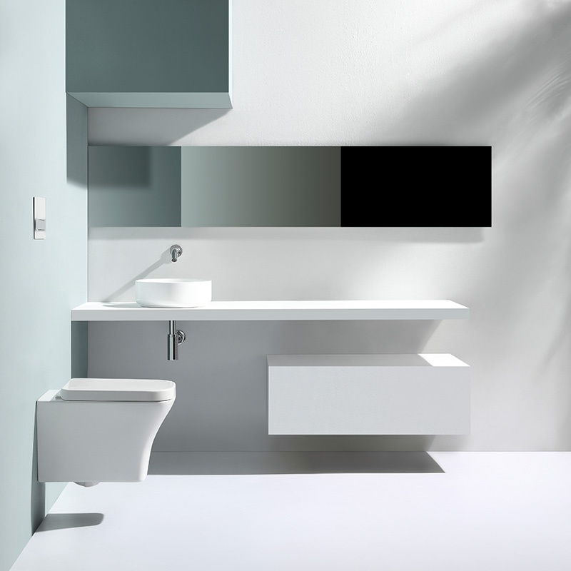 2482 Wall-hung Toilet: Isang Makintab at Mabisang Solusyon para sa Modernong Banyo