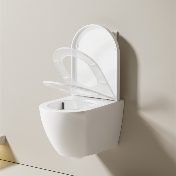 BF2416 single hole vortex wall hung toilet
