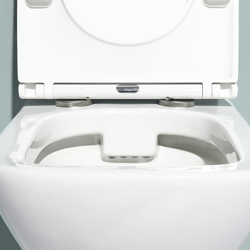 Modernes wandhängendes Keramik-WC mit Soft-Close-UF-Sitz