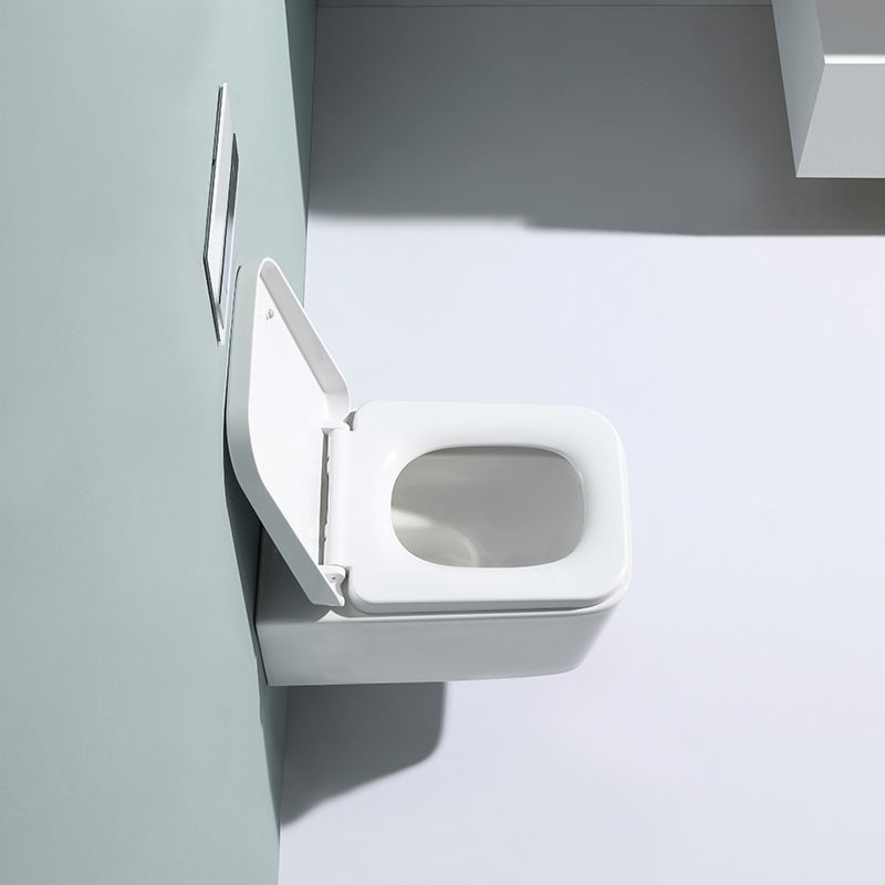 Modern Rimless Wall Hung Toilet with Soft Close UF Seat | BF2467