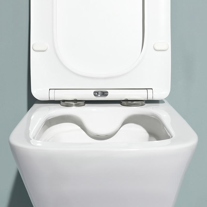 Modern Ceramic Wall-Hung Toilet with Soft Close UF Seat