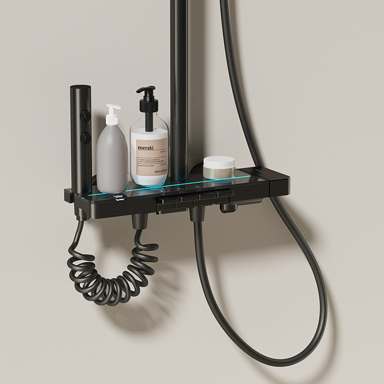 BF-H01 round tube shower set
