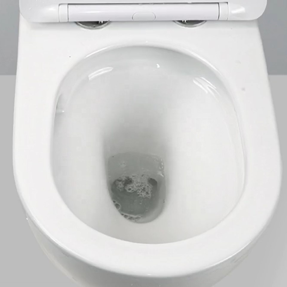 Wall-Hung Toilet BF2416E - Modern Ceramic Toilet with Soft Close Feature