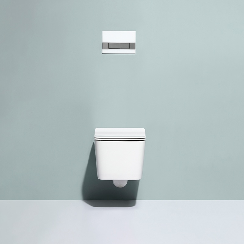 Modern Wall-Hung Toilet with Powerful Flushing and Minimalist Design