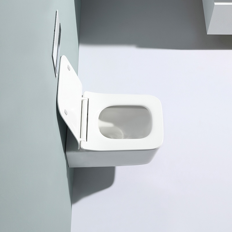 Modern Wall-Hung Toilet with Powerful Flushing and Minimalist Design