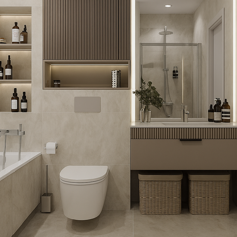 Anti-Stain Stable Ceramic Wall-Hung Toilet | Space-Saving Quiet Flush Design