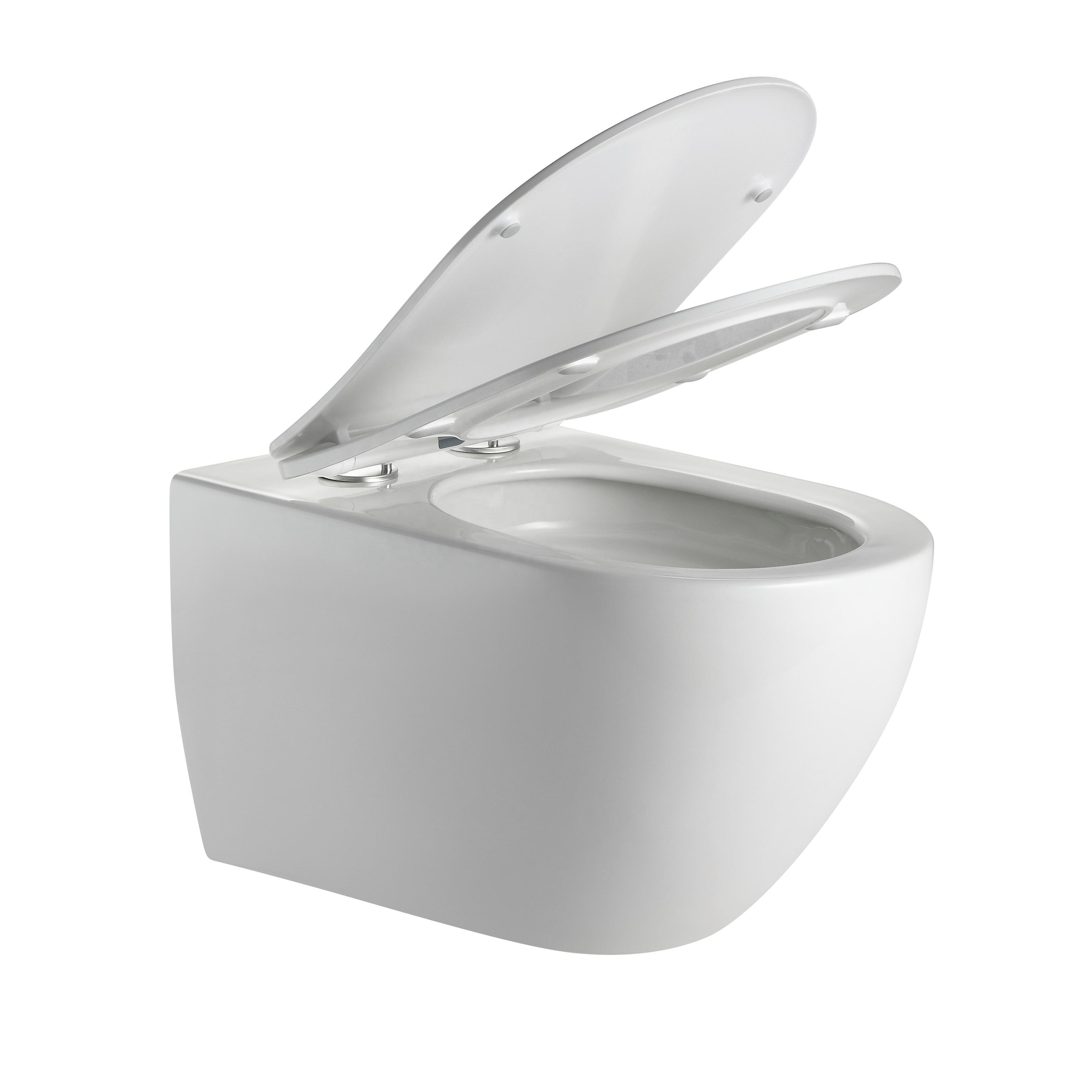 Wall Hung Toilet BF2416D with Vortex Flush & Soft Close Seat