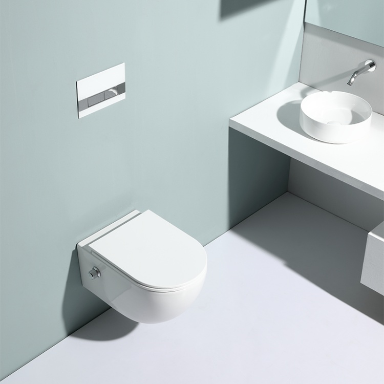 BF2468E-BD wall hung toilet with built-in shower