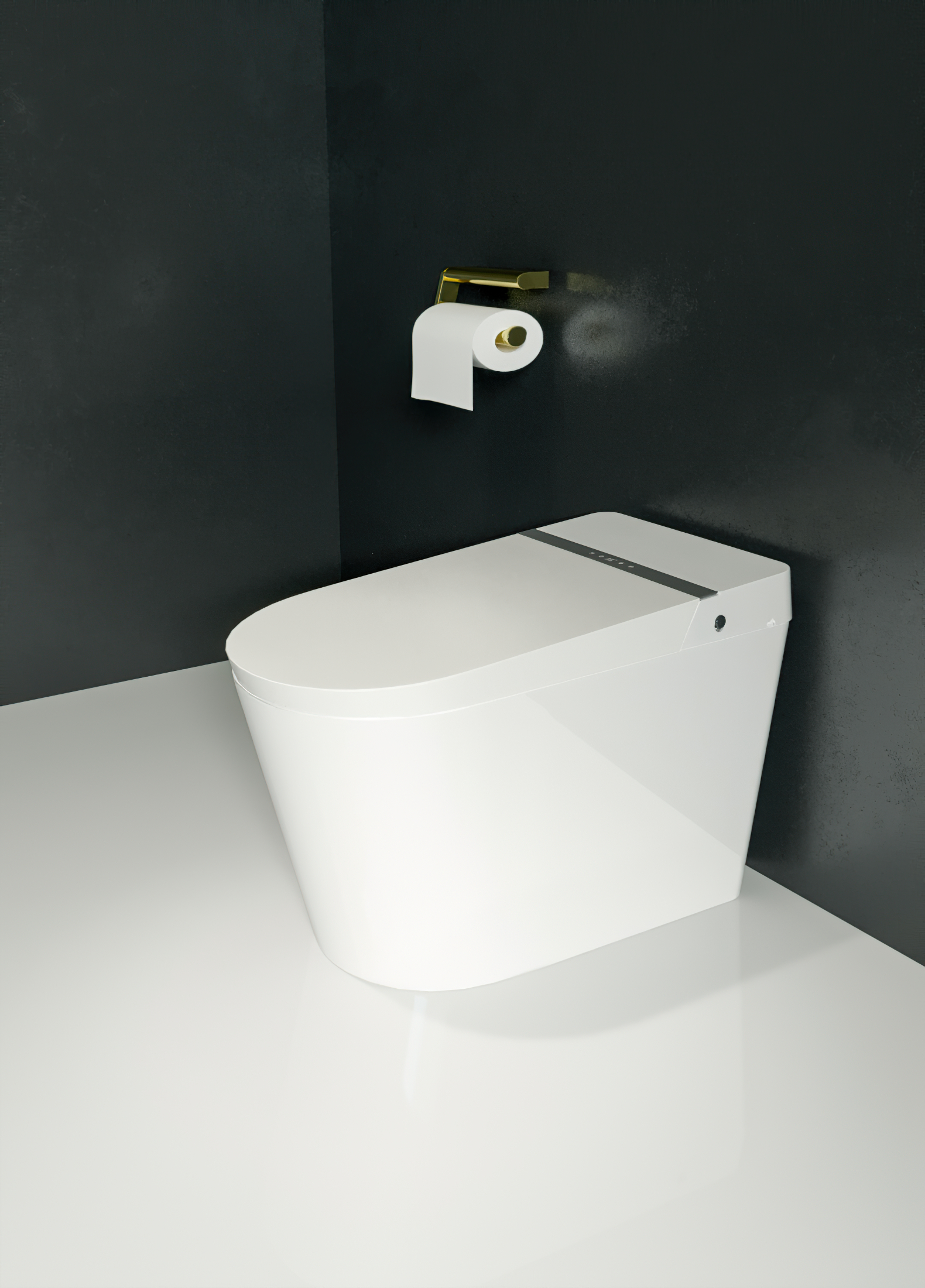 SMART TOILET mit automatischer Deckelöffnung – 110/220V Elektrisches Dusch-WC