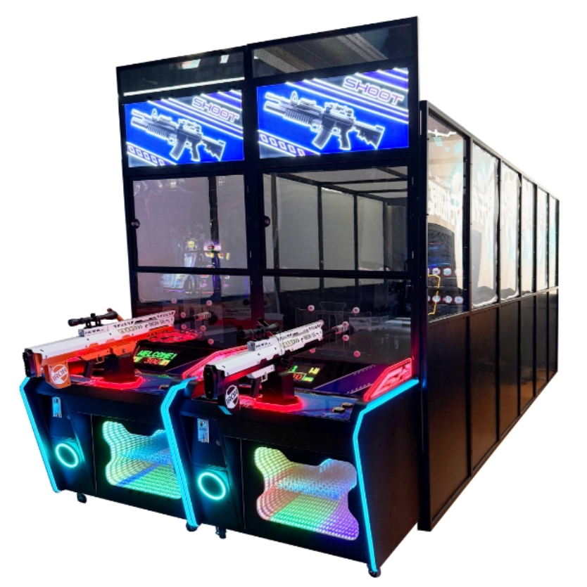 Real Bullet Shooting Game | Rubber Ammo Arcade Shooter | Dual Lane Target Challenge