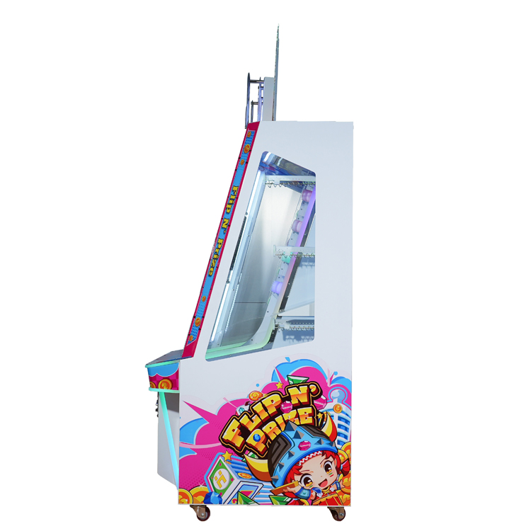 Flip Prize Gift Arcade Machine | Pull-Rod Bouncing Ball Game Machine